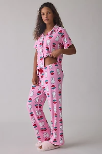 Miffy Bloom Jersey Knit 2-Piece PJ Set