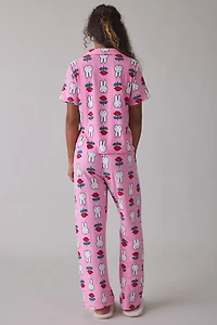 Miffy Bloom Jersey Knit 2-Piece PJ Set