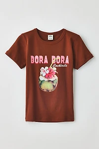 Bora Graphic Cotton Slim Tee