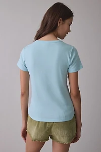 Surf Graphic Cotton Slim Tee