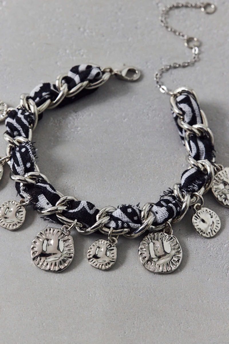 Bandana Charm Bracelet