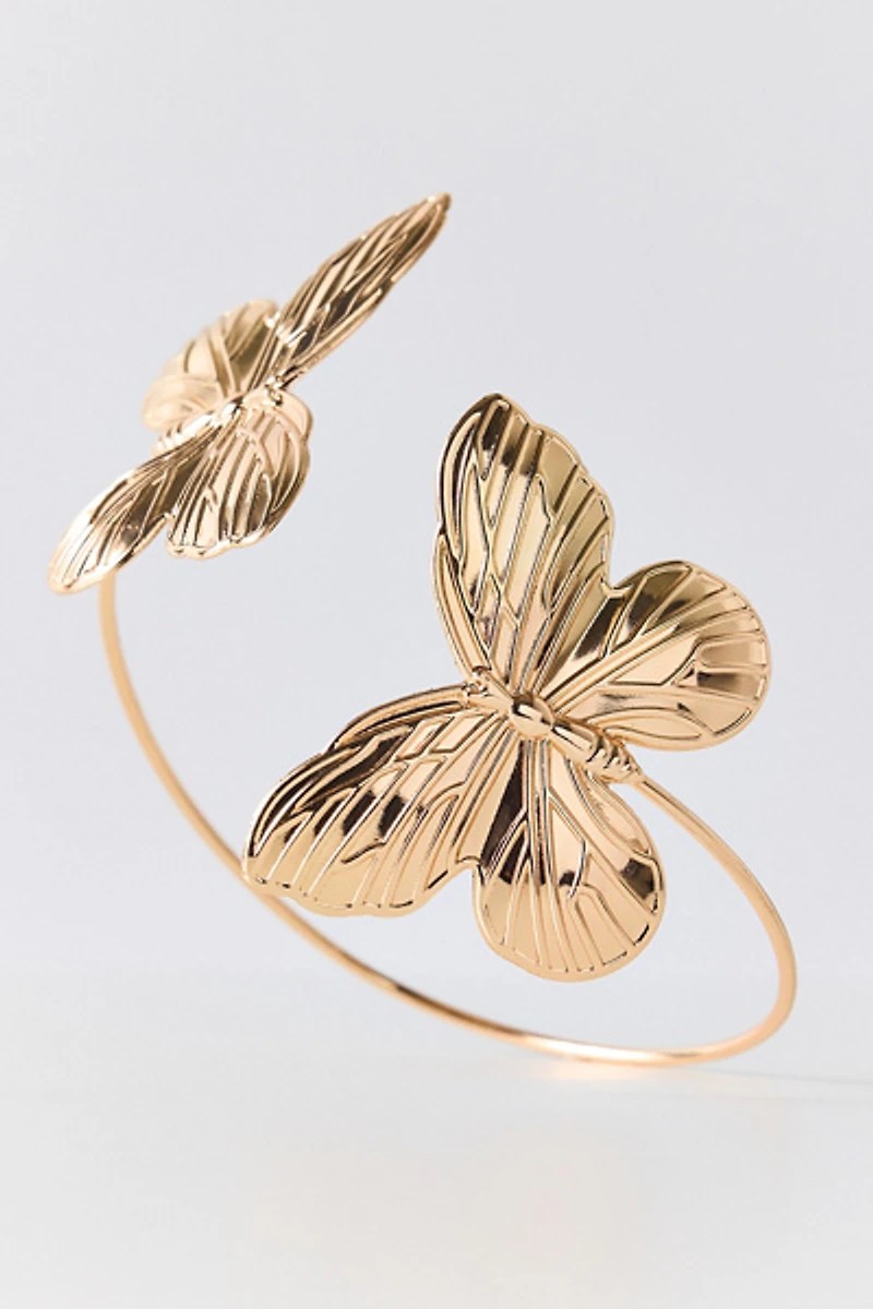 Butterfly Metal Arm Cuff