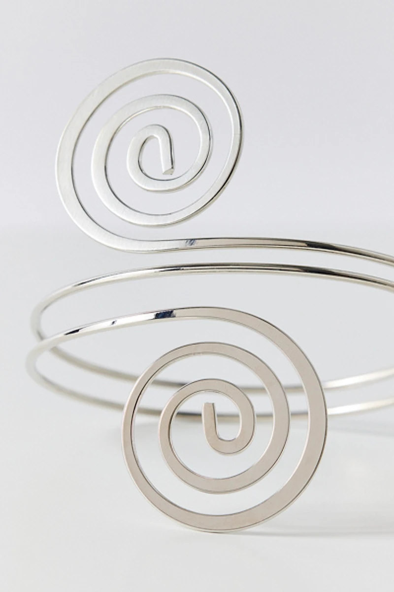 Swirl Double Layer Arm Cuff