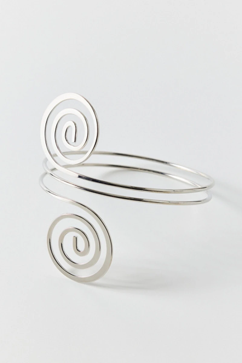 Swirl Double Layer Arm Cuff