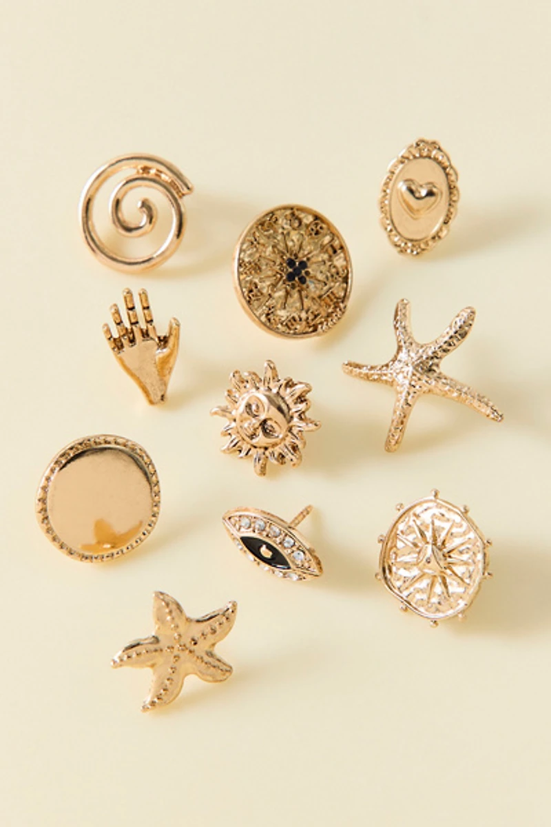 Curated Mix & Match Brooches Set