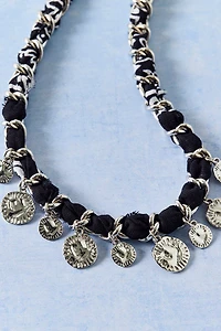 Bandana Charm Necklace