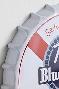 Beer Bottle Cap Metal Wall Sign