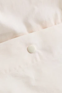 Riley Cinched Snap Closure Cotton Duvet Cover