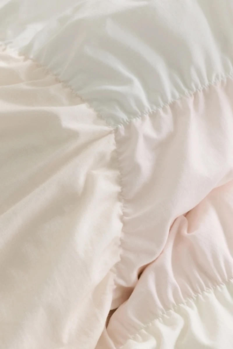 Riley Cinched Snap Closure Cotton Duvet Cover