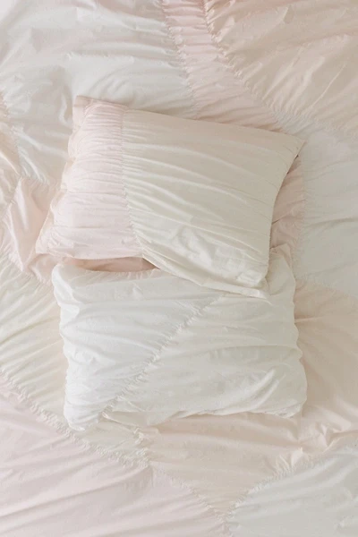Riley Cinched Snap Closure Cotton Sham Set