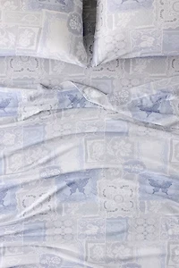 Dottie Lace Printed Soft Tee Jersey Sheet Set