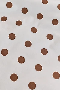 Elaine Ruffle Printed Cotton Percale Duvet Cover