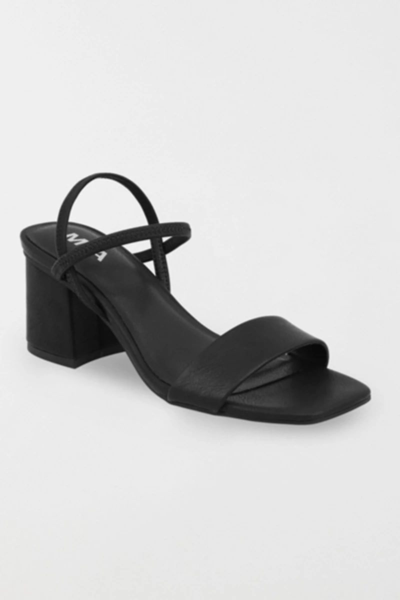 MIA Shoes Zissy Slingback Block Heel