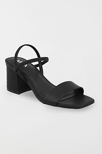MIA Shoes Zissy Slingback Block Heel