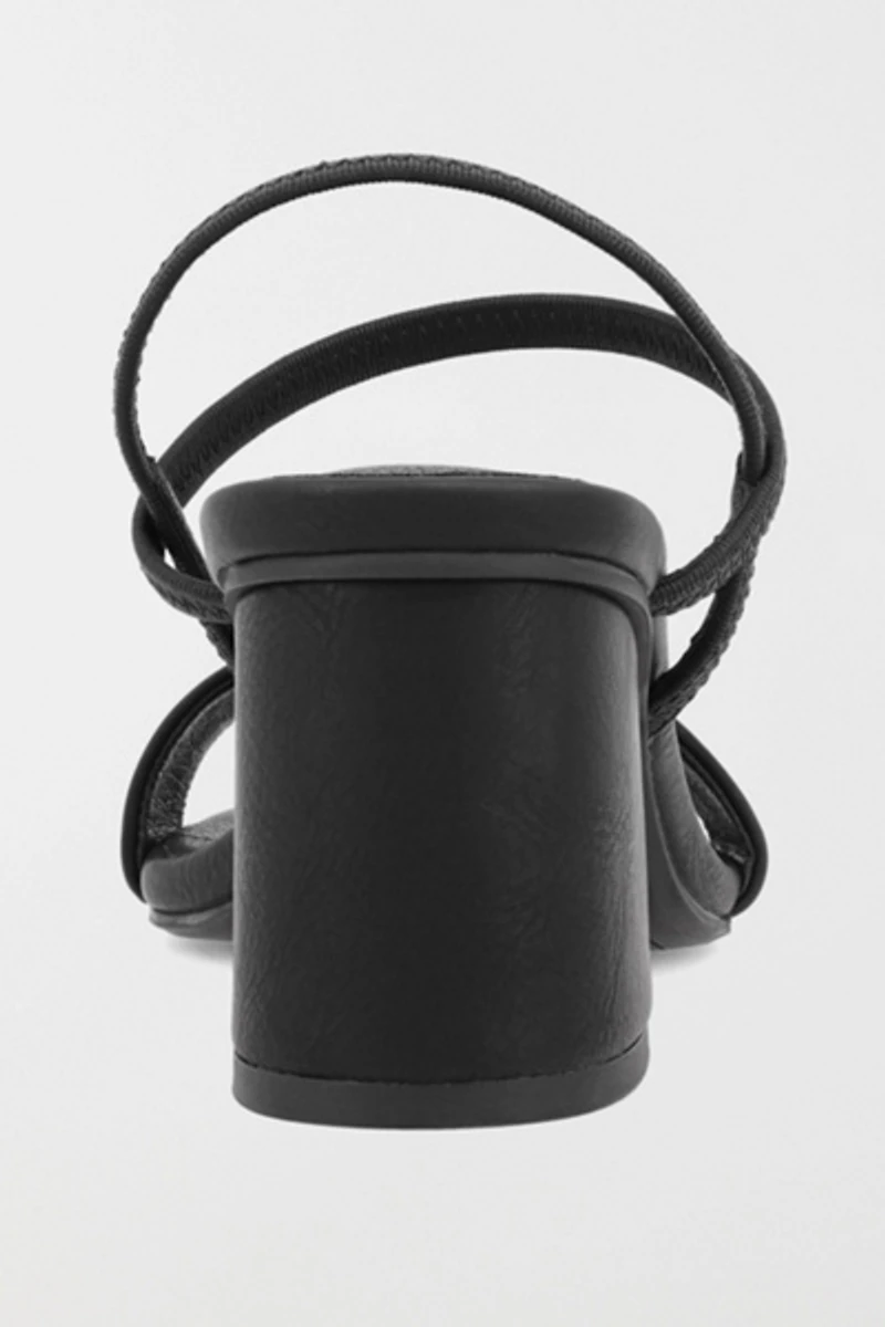 MIA Shoes Zissy Slingback Block Heel