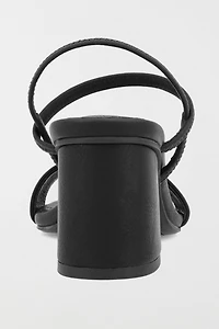 MIA Shoes Zissy Slingback Block Heel