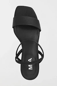 MIA Shoes Zissy Slingback Block Heel