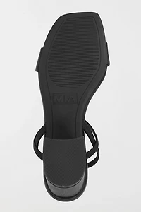 MIA Shoes Zissy Slingback Block Heel