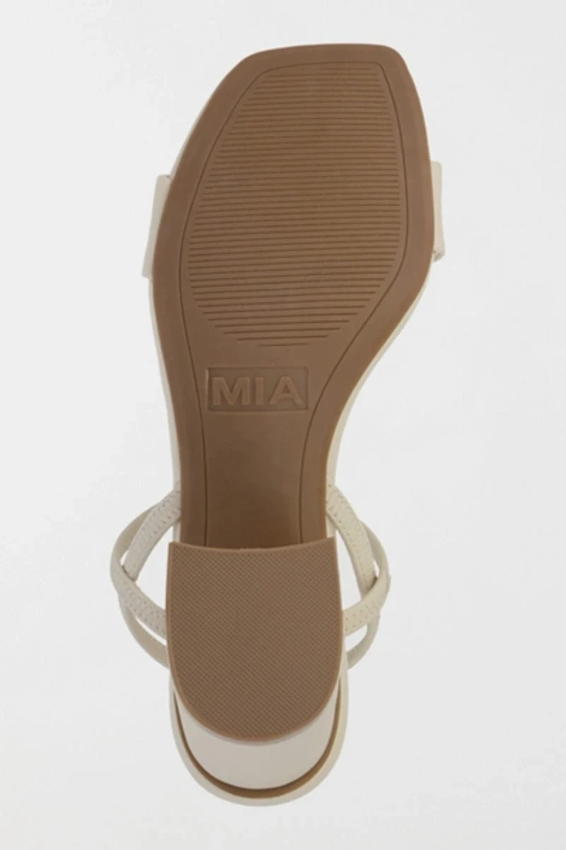 MIA Shoes Zissy Slingback Block Heel