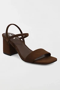 MIA Shoes Zissy Slingback Block Heel