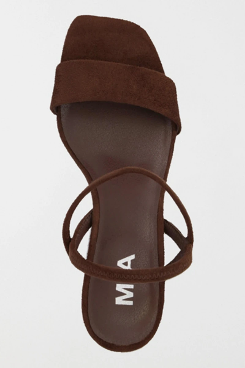 MIA Shoes Zissy Slingback Block Heel