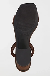 MIA Shoes Zissy Slingback Block Heel