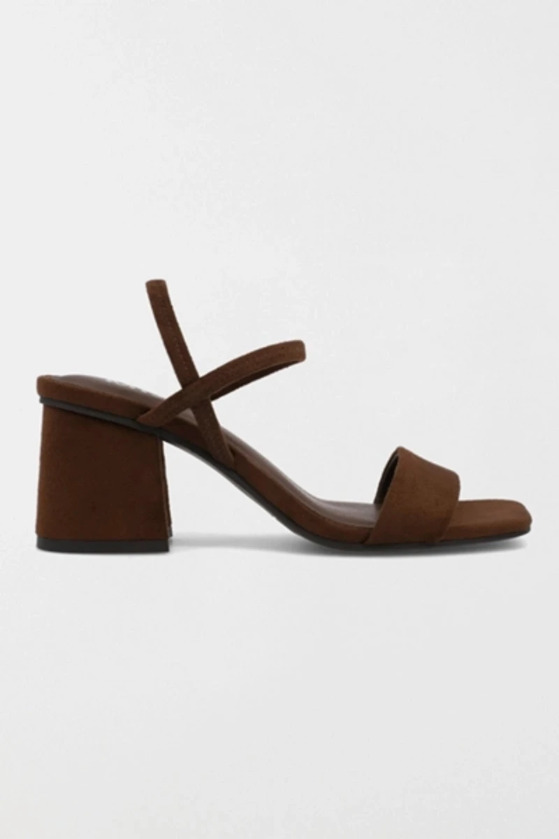 MIA Shoes Zissy Slingback Block Heel