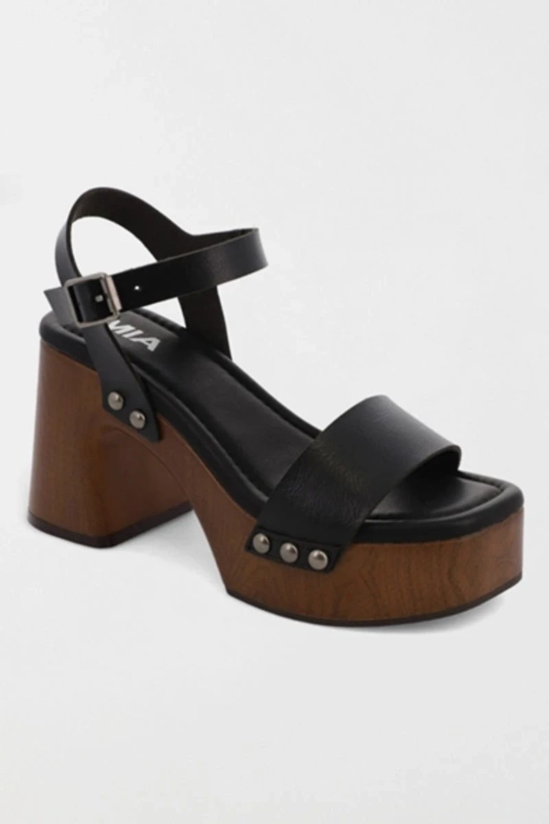 MIA Electrah Wooden Platform Sandal