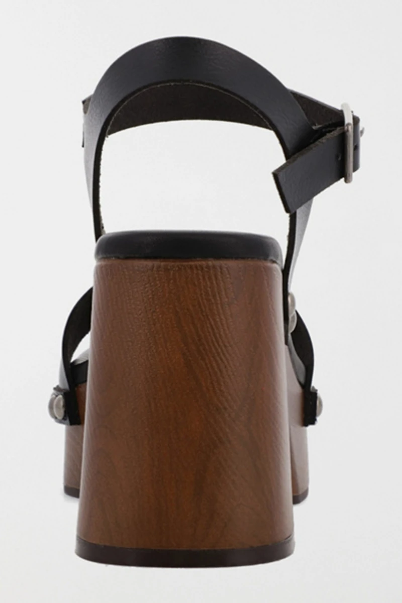 MIA Electrah Wooden Platform Sandal