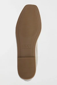 MIA Morocco Striped Mesh Mary Jane Flat