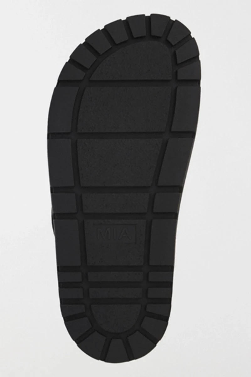 MIA Shoes Gen Double Buckle Slide Sandal