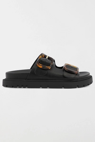 MIA Shoes Gen Double Buckle Slide Sandal