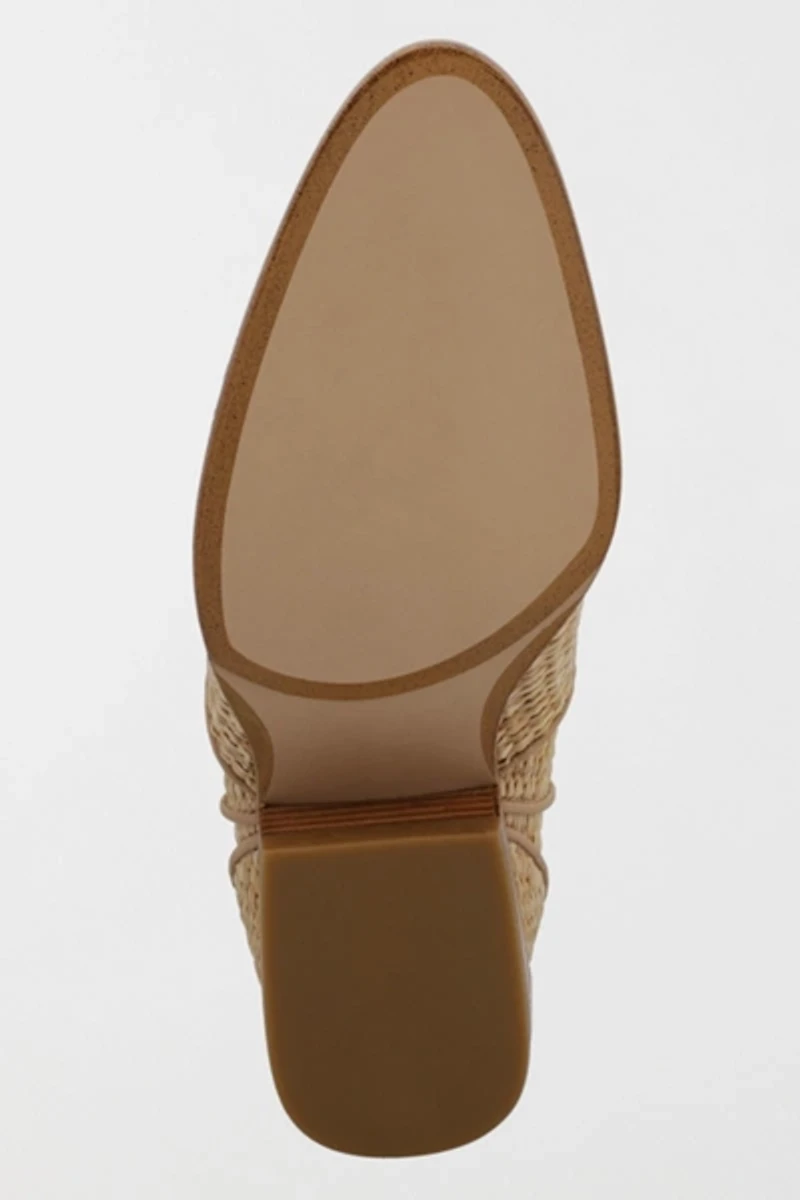 MIA Limited Edition Jenah Woven Raffia Cowboy Boot