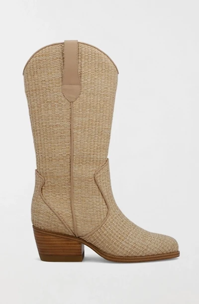 MIA Limited Edition Jenah Woven Raffia Cowboy Boot