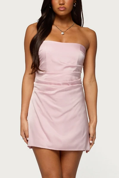 Edikted Valeriah Strapless Mini Dress