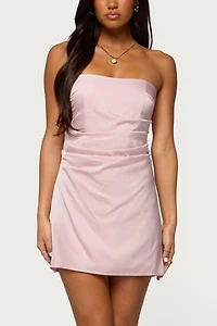 Edikted Valeriah Strapless Mini Dress