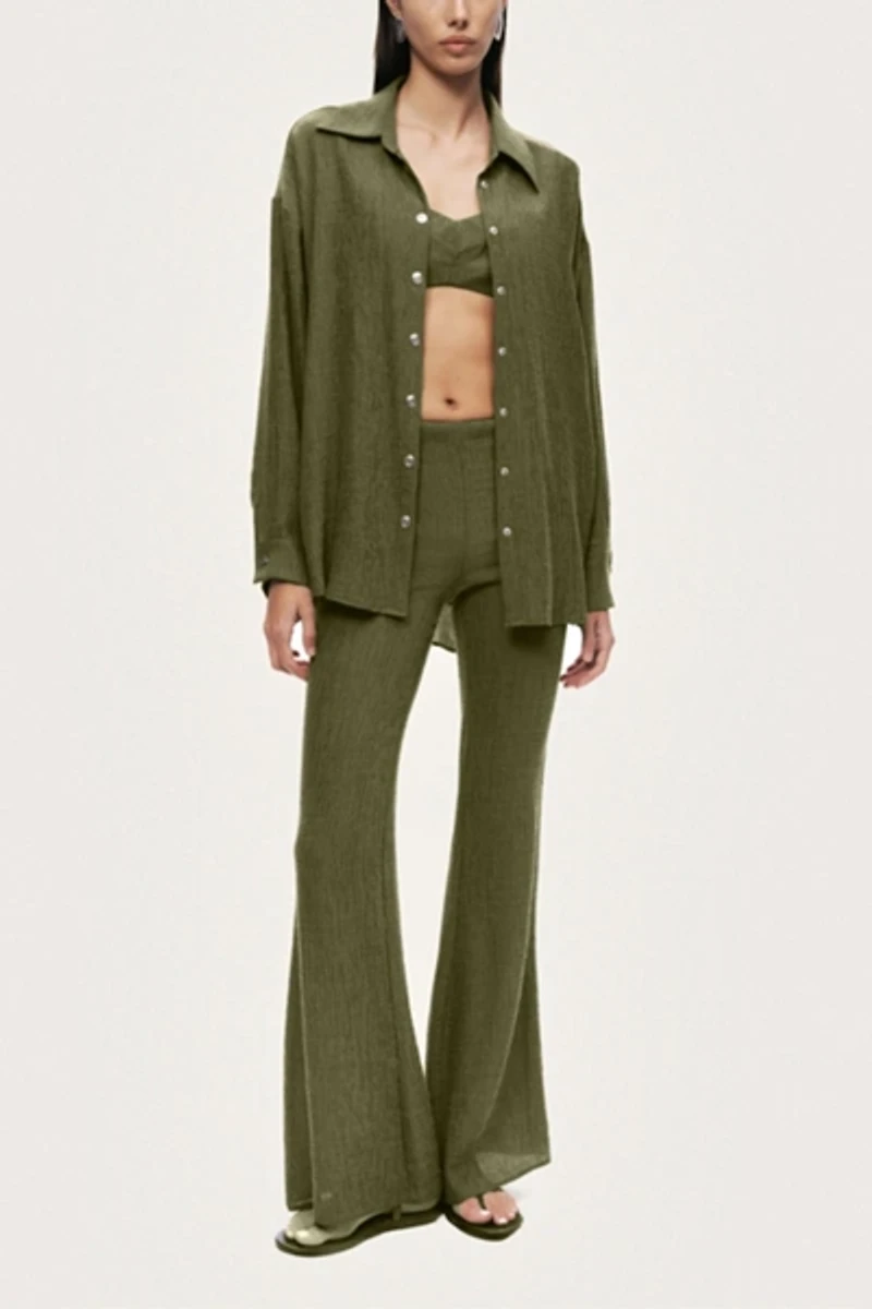 Nocturne Relaxed Button-Down Shirt