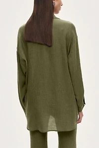 Nocturne Relaxed Button-Down Shirt