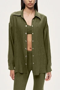 Nocturne Flared High-Waist Pants