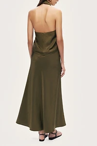 Nocturne Flared Midi Skirt