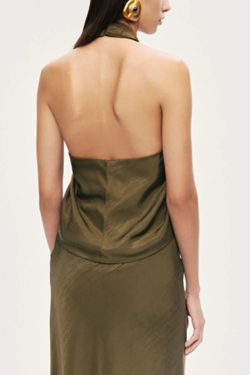 Nocturne Flared Midi Skirt