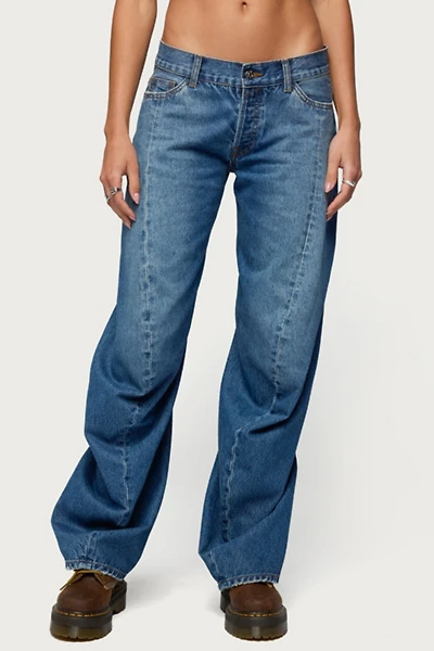 Edikted Maiah Low Rise Barrel Jean