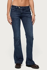 Edikted Roccio Low Rise Bootcut Jean