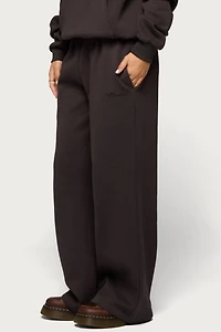 Edikted Basic Girl Wide Leg Sweatpants
