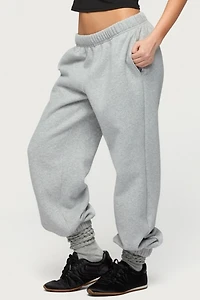 Edikted Petite Clark Oversized Sweatpants