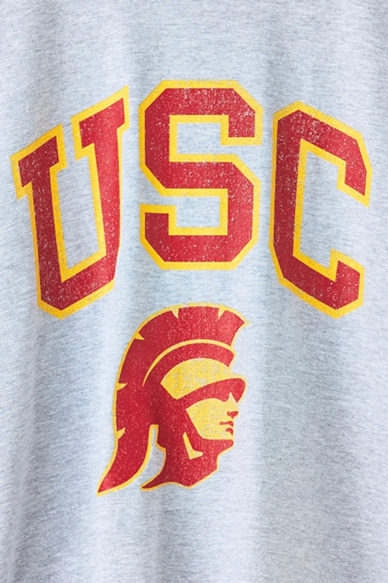 Mitchell & Ness NCAA University Of Southern California Arch Graphic Tee