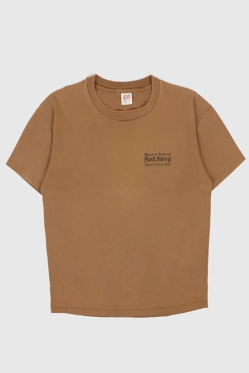 Vintage Knotts Island 1996 Peach Festival Tee