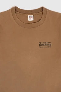 Vintage Knotts Island 1996 Peach Festival Tee