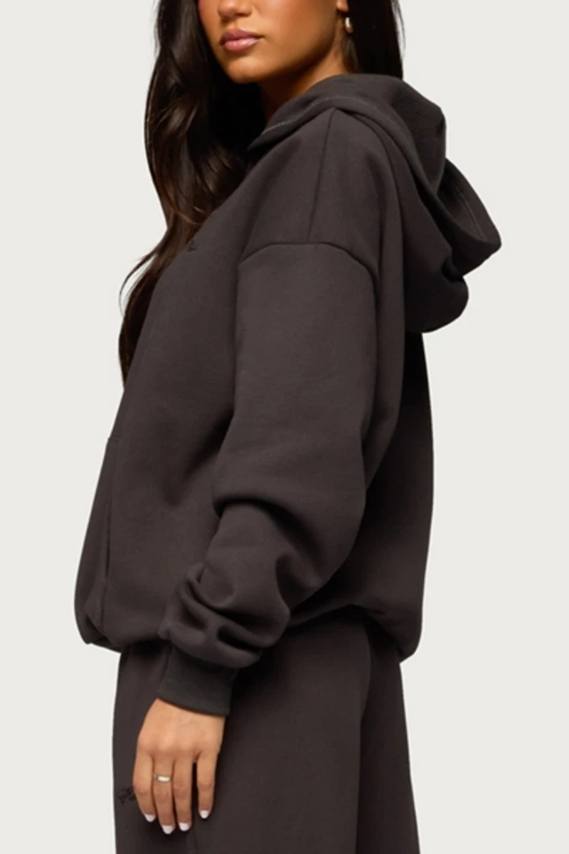 Edikted Basic Girl Oversized Hoodie