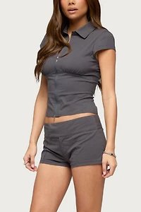 Edikted Brylee Low Rise Shorts